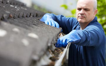 cleaning and inspecting Knowl Wall roofs